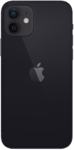 Apple iPhone 12 Black Rear view